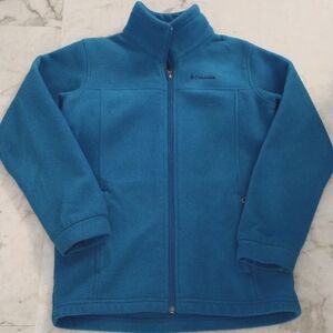 Columbia fleece jacket.